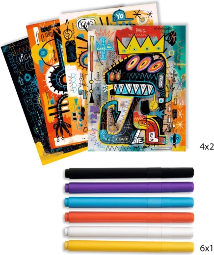 Skicáre a fixky na okamžité tvorenie