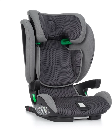 Petite&Mars autosedačka Elite Fix Pro i-Size Grey Air 100–150 cm (15–36 kg)