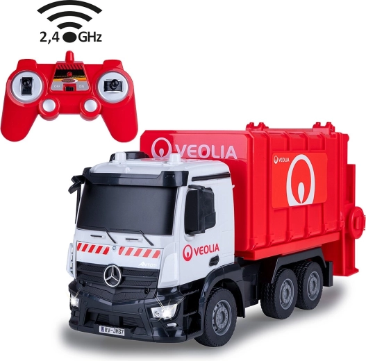 Diaľkovo ovládané smetiarske vozidlo Mercedes-Benz Antos 1:26