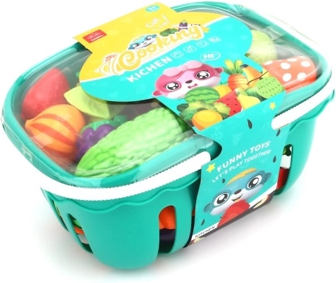 Praktický košík s vekom a madlami