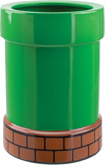 držiak na ceruzky super mario – potrubie piranha plant