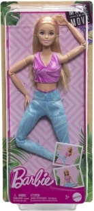 Barbie Made to Move blond bábika