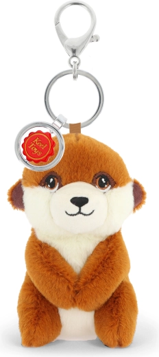 Plyšový prívesok na tašku surikata 12 cm Keeleco