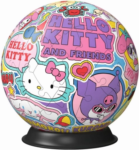 3D puzzle guľa Hello Kitty EasyClick