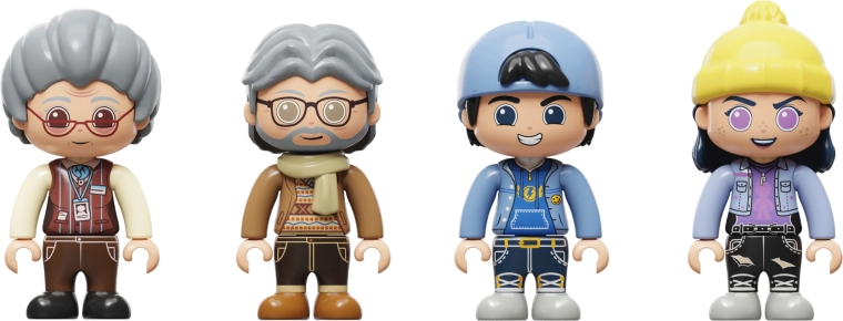 4 minifigúrky pre živé príbehy