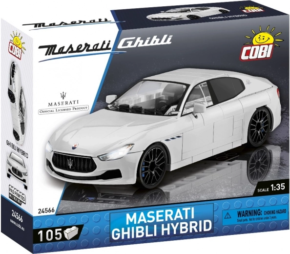 Stavebnica MASERATI Ghibli Hybrid 1:35 od COBI
