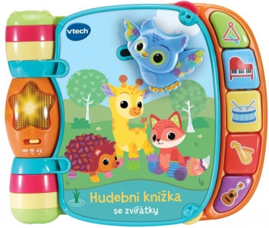 Vtech hudobná knižka so zvieratkami