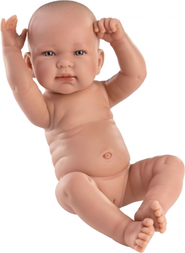 Llorens New Born dievčatko – realistická bábika bábätko, celovinylové telo 40 cm