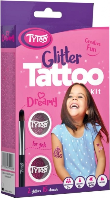 TyToo Dreamy – sada na trblietavé tetovanie pre dievčatá