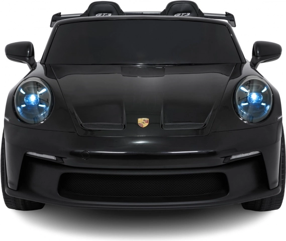 Detské elektrické auto Porsche 911 GT3 24V s dvoma sedadlami – čierna