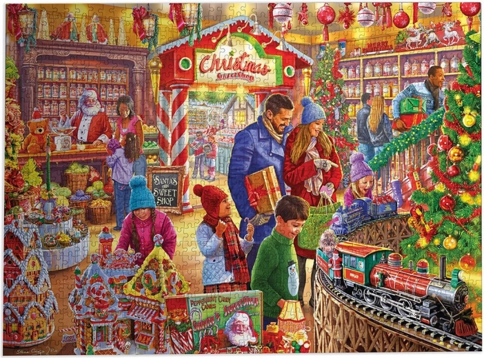 Gibsons puzzle Santova cukráreň 1000 dielikov