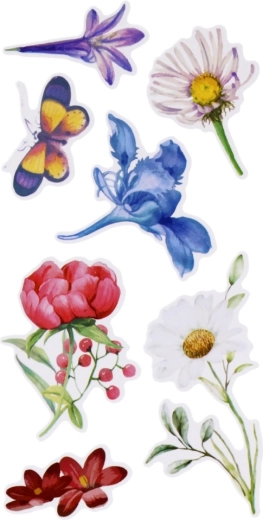 Detailný botanický dizajn