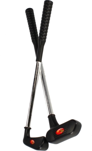 Dve detské golfové palice pre ľahké puttovanie