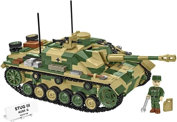 Realistický StuG III Ausf. G v mierke 1:28