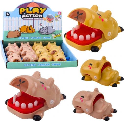 Hryzúca kapybara – mini hra zubár