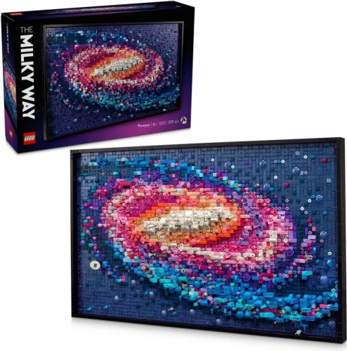 Lego Art Mliečna dráha 3D nástenné umenie