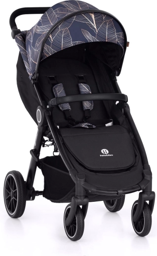 Športový kočík Petite&Mars Street+ RWS Black limited 100 palmtree