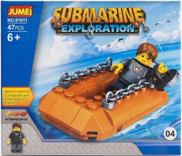 Jumei submarine exploration podmorská výprava stavebnica 47 dielikov - 1 kus