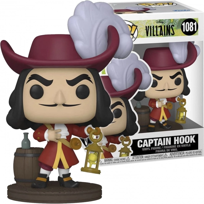 Funko Pop! Villains – kapitán Hook vinylová figúrka