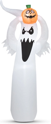 Nafukovací halloweensky duch s LED osvetlením 180 cm