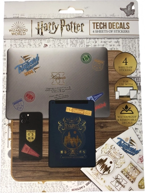 Samolepky HARRY POTTER – sada 4 hárkov
