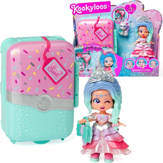 KookyLoos Sweet Wishes kufrík s bábikou a doplnkami