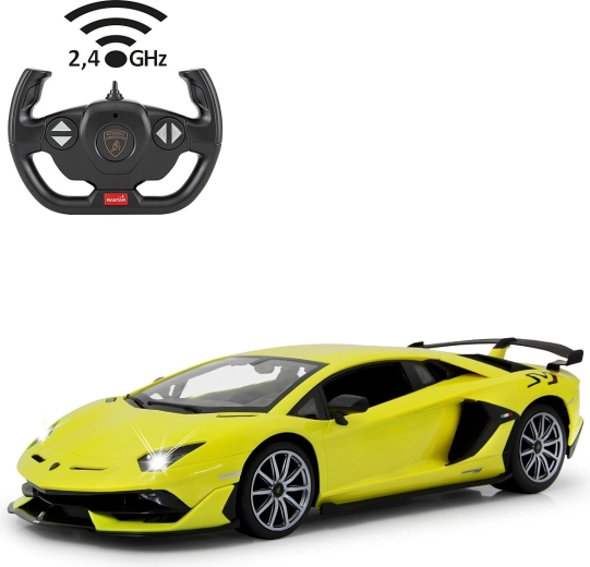 Jamara Lamborghini Aventador SVJ RC auto 1:14 žlté 2,4 GHz