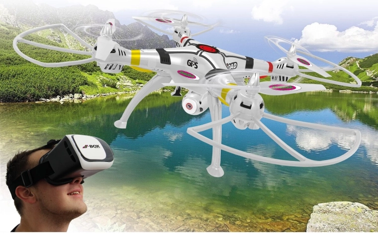 WiFi FPV HD kamera 720p a VR režim