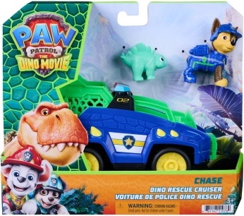 Labková patrola: Dino film záchranné vozidlo Chase Dino Rescue Cruiser s figúrkami