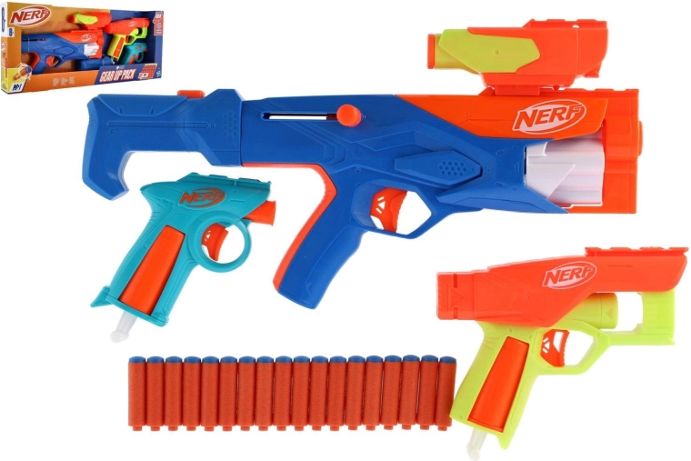 Nerf N Series Gear Up Pack súprava blasterov – 3 ks