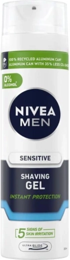 Nivea Men Sensitive gél na holenie 200 ml