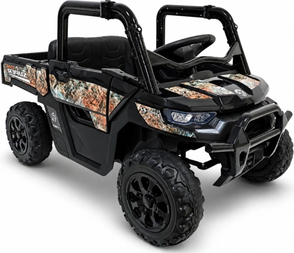 Detské elektrické off-road UTV 4x4 24 V čierne
