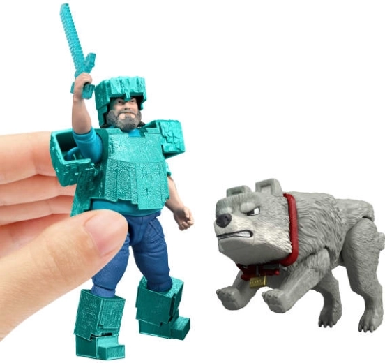 Dve ikonické postavy z Minecraftu
