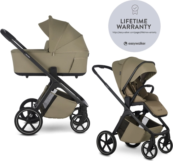 Easywalker Zoey Go kombinovaný kočík moss green