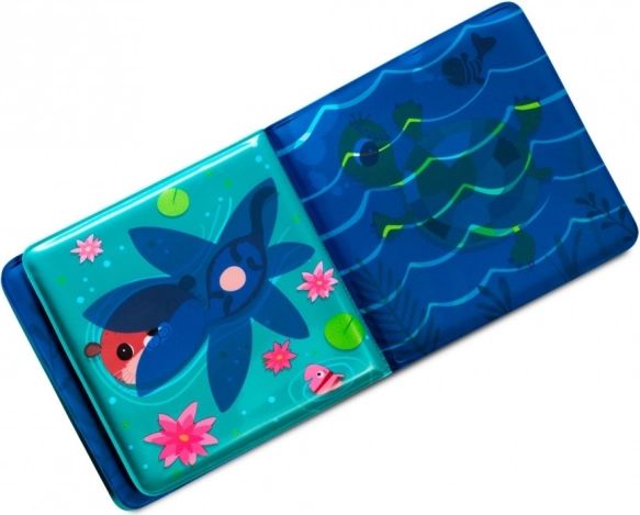 Lilliputiens - Čarovná knižka do vody Líška Alice