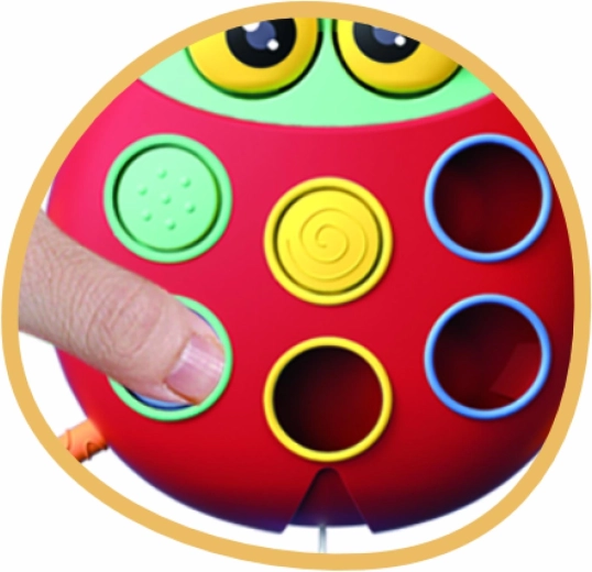 Stláčacie bublinky na hmatovú stimuláciu