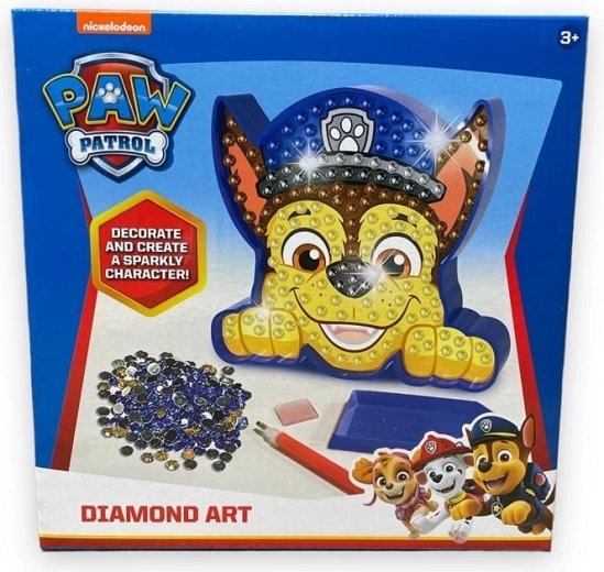 Diamantové maľovanie Tlapková patrola Chase 18 × 18 cm