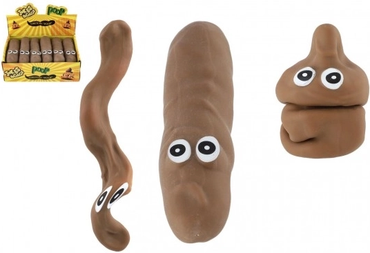 Antistresová hračka hovienko 14 cm elastické a tvarovateľné