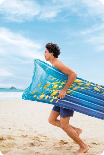 Odolný PVC materiál a jednoduchá preprava