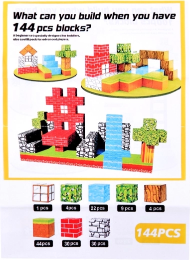 144 dielikov pre stavby plné fantázie