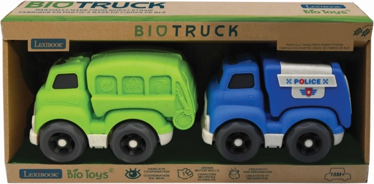 Lexibook sada bioplastových nákladných áut 18 cm