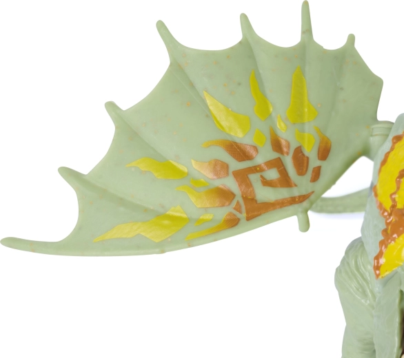 Autentický drak Rumblehorn s detailnými krídlami