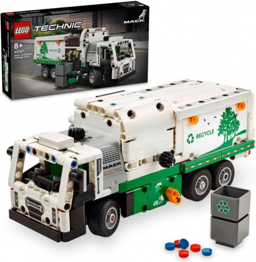 LEGO Technic smetiarske vozidlo Mack LR Electric