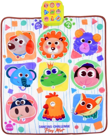 Interaktívna tanečná podložka so zvieratami