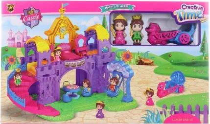 Rozprávkový zámok s doplnkami pre deti