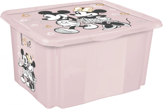 Úložný box Minnie Malý Ružová