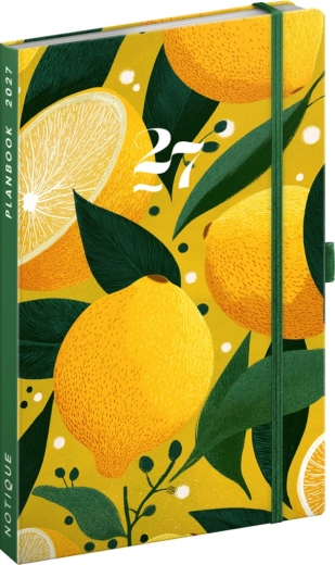 Pevné dosky a štýlový motív lemons