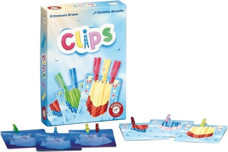 Piatnik Clips spoločenská kooperatívna dedukčná hra