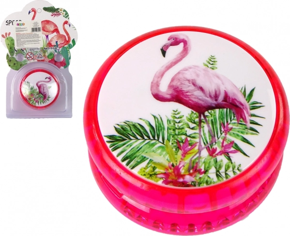 Jojo Zručnostná Hra Rýchly Flamingo YoYo Ružové