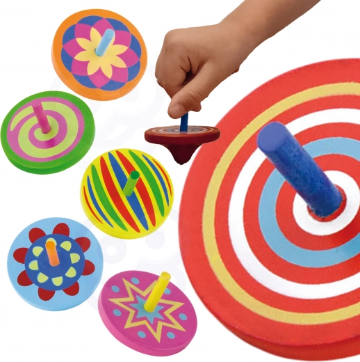 Farebná drevená káča VIGA